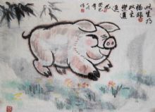 乐逍遥-(中国画)